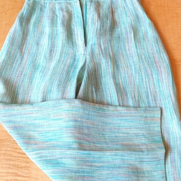 KATHLEEN Sommers womens 100% linen pants - Picture 7 of 7